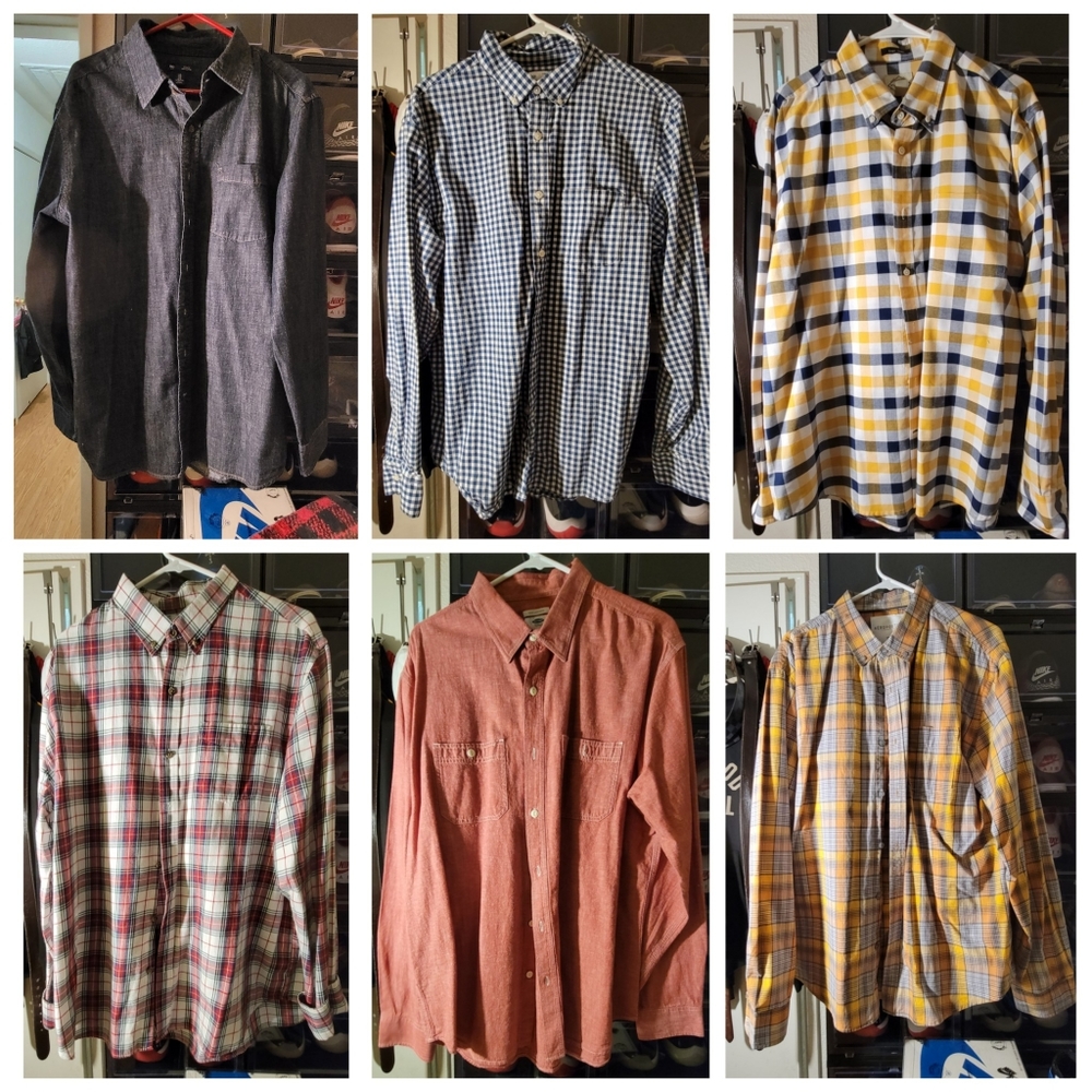 Bundle buy, Men's Long Sleeve shirts. - Picture 1 of 7